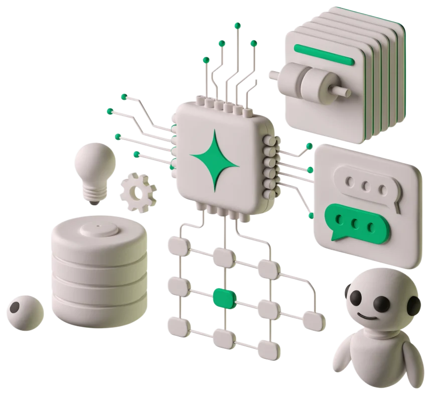 AI-chip kopplat till chatt, dokument, databas och arbetsflöde — Nordkod tar över AI-byggda appar från Lovable, Bolt och Cursor